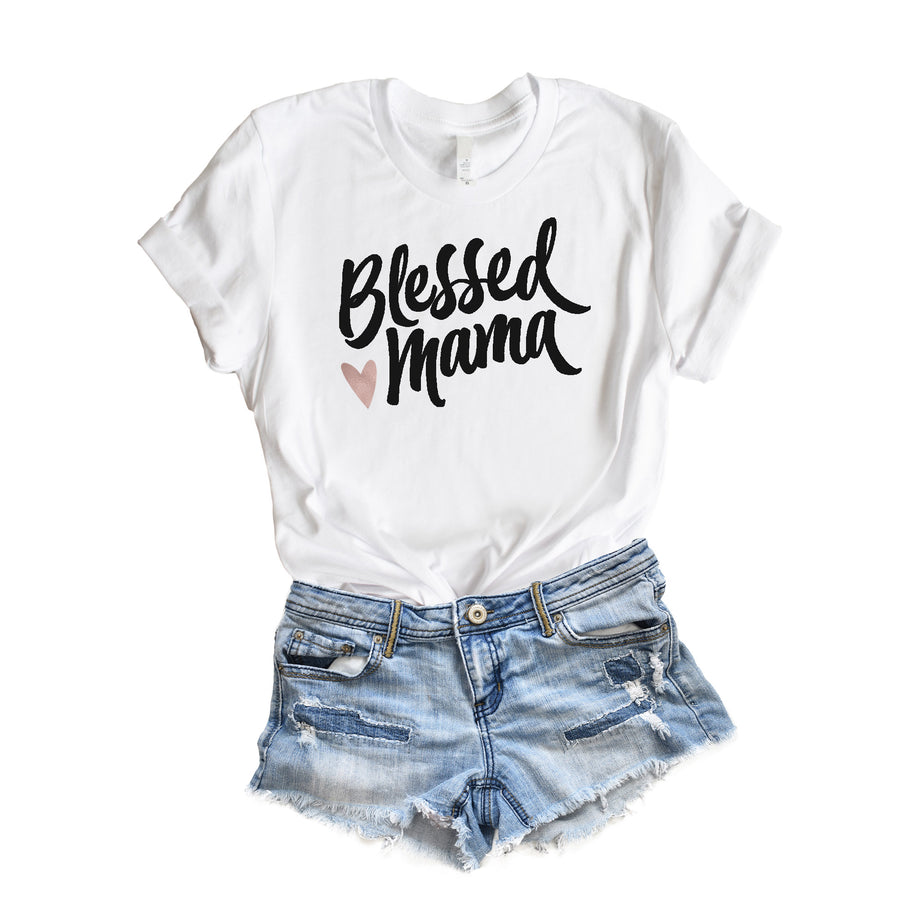 Color Your Own Blessed Mom Apron