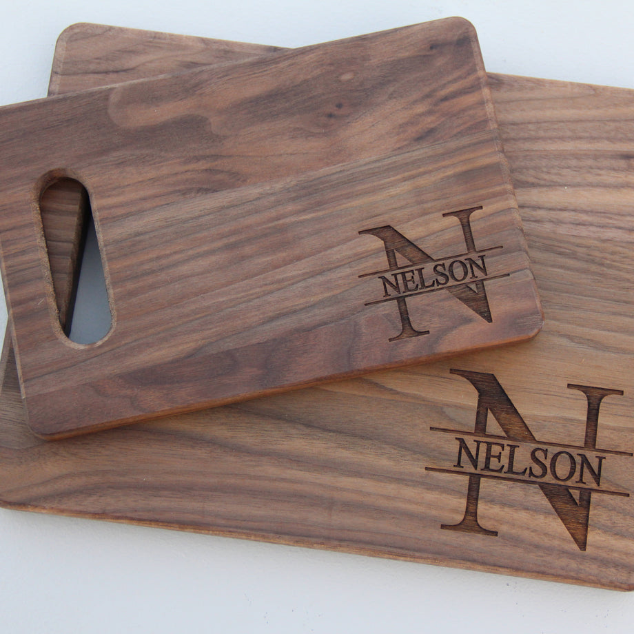 Personalized Dishwasher Safe Bamboo Carving Board 